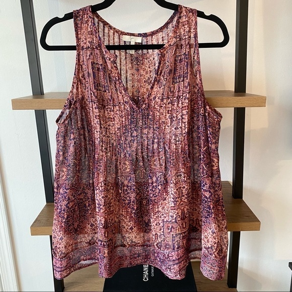 JOIE Gretel B Tank Top Blouse - Picture 2 of 5